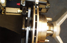 Modifications to Brake caliper mounting